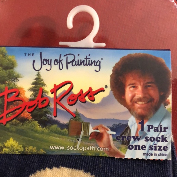 BOB ROSS SOCKS - Picture 3 of 6